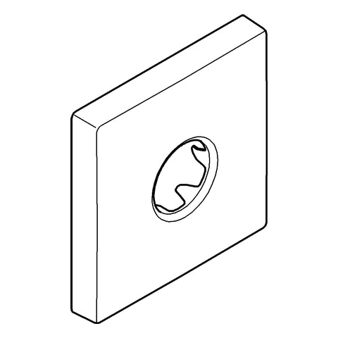 Grohe - Rosette 48118 chrom