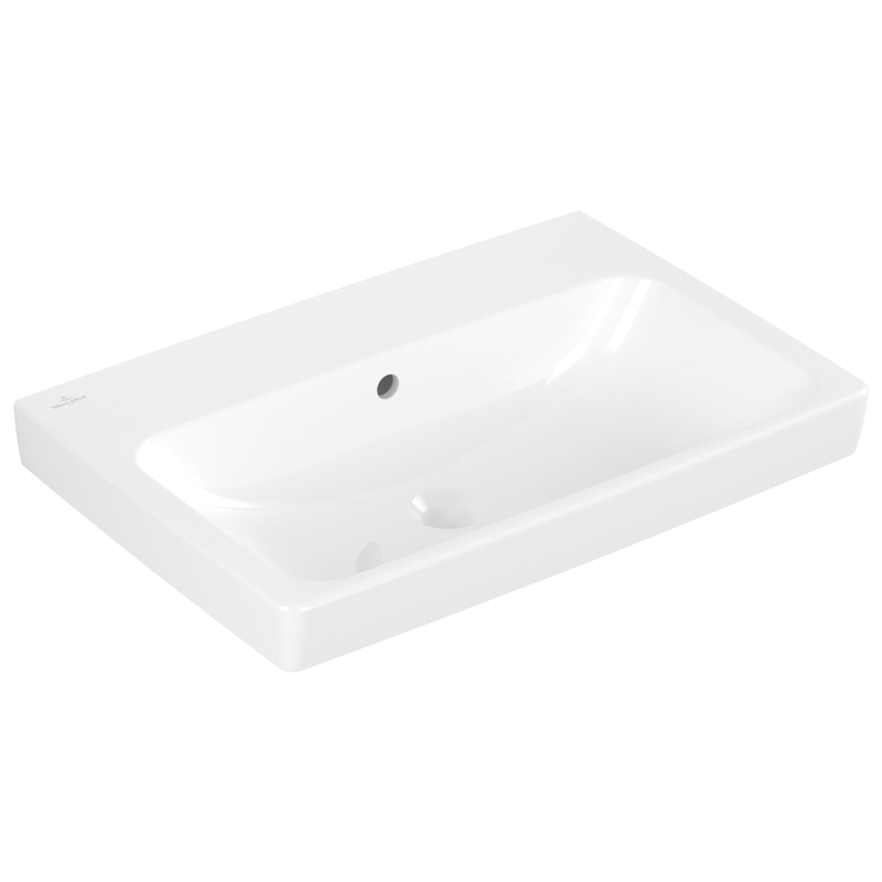VILLEROY & BOCH - WT Architectura 650x445mm re-eckig m. ÜL. Unterseite geschl. we Alpin cplus
