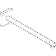 Hansgrohe - Brausearm DN15 390mm softsquare Axor mattschwarz