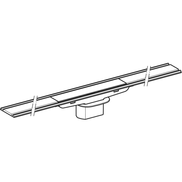 Geberit Vertriebs - Duschrinne CLEANLINE 60 30-90cm