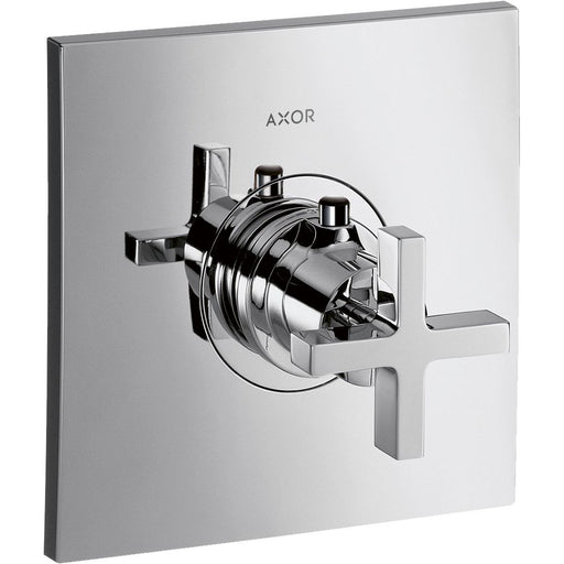 Hansgrohe - Fertigset UP Thermostat AXOR CITTERIO 39716000 chrom m.Kreuzgriff