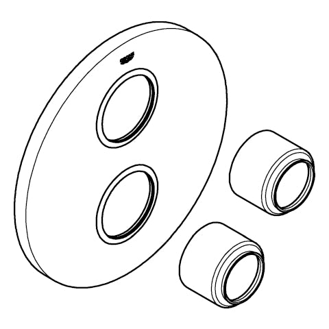 Grohe - Rosette 47797 chrom