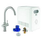 Grohe - BLUE Professional StarterKit 31323 C-Auslauf Bluetooth/WIFI supersteel