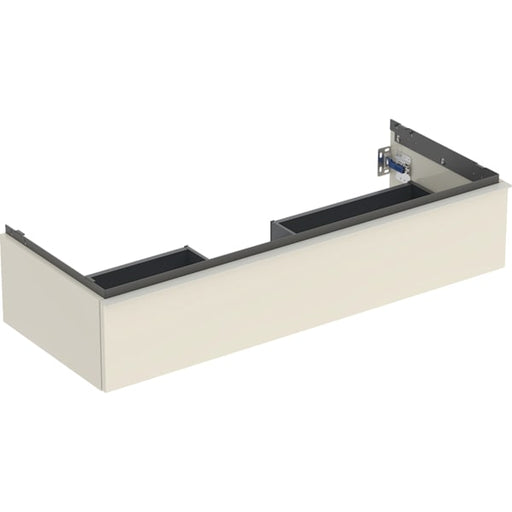 Geberit Vertriebs - iCon Unterschrank für WT, 1 Schubl. 118,4x24,7x47,6cm, sandgrau