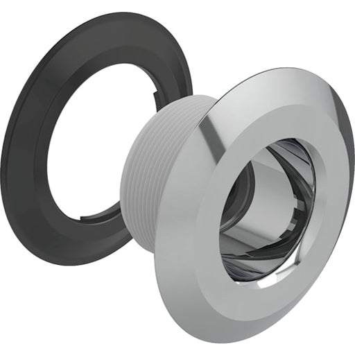 Geberit Vertriebs - Flansch mit Schleifring zu BW-Ablauf mit Druckbet. PushControl glanzverchromt