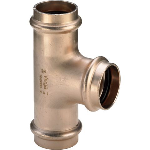 Viega - T-Stück SEAPRESS 0318 22mm CuNiFe