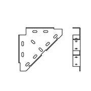 Walraven - Knotendreieck STRUT+WM35 BUP 200x200mm