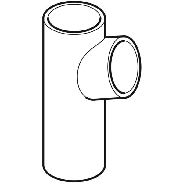 Geberit Vertriebs - PE Abzweig 88,5Gr d250/110 371.185.16.1