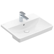 VILLEROY & BOCH - VWT AVENTO 4A06 550x360mm mittl HL durchgest m ÜL Weiß Alpin CeramicPlus