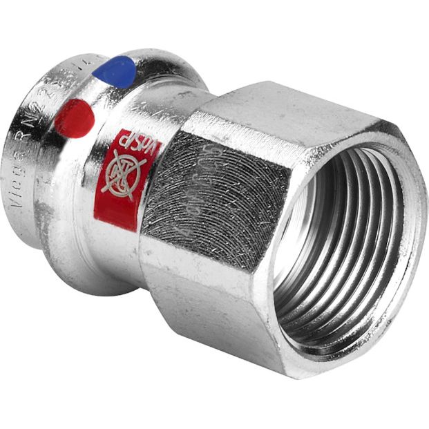 Viega - Übergangsstück PRESTABO 1112LF labsfrei 22mm x 3/4 IG