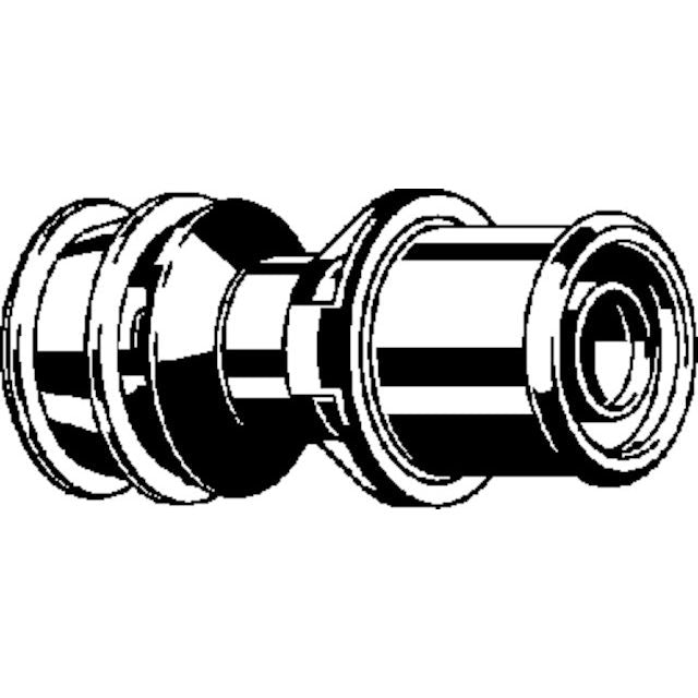 Viega - Übergangsmuffe RAXOFIX 5315.9 20mm x 20mm Siliziumbronze