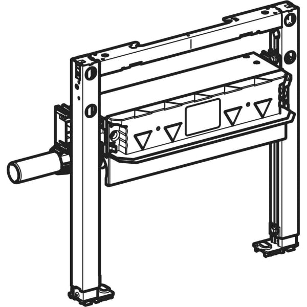 Geberit Vertriebs - Duofix Element f. Dusche, 50cm mit Wandablauf, H: 65-90mm