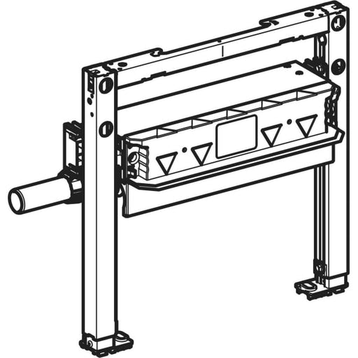 Geberit Vertriebs - Duofix Element f. Dusche, 50cm mit Wandablauf, H: 65-90mm