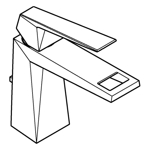 Grohe - EH-WT-Batterie Allure Brilliant 24341 Zugstangen-Ablaufgarnitur chrom