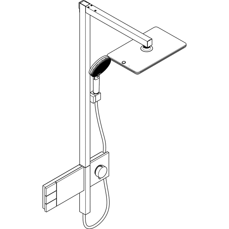 Hansgrohe - Showerpipe Raindance Alive Q 210/340 2jet mit Thermostat MSW