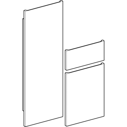 Geberit Vertriebs - Front Set, Eiche, RENOVA Nr.1 Plan Hochschrank, Modell 869003