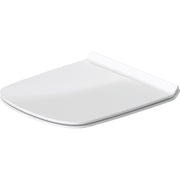 Duravit - WC-Sitz DuraStyle mit SoftClose Scharniere edelstahl, weiß