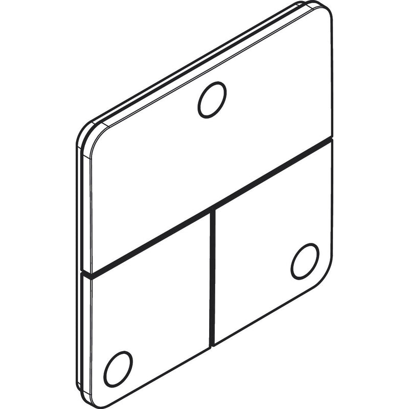 Hansgrohe - Absperrventil UP Axor ShowerSelect ID Fertigset 3 Verbraucher softsquare chr