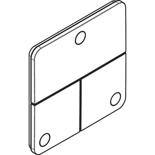 Hansgrohe - Absperrventil UP Axor ShowerSelect ID Fertigset 3 Verbraucher softsquare chr