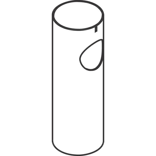 Hansgrohe - Rohr Design Siphon beschriftet chrom