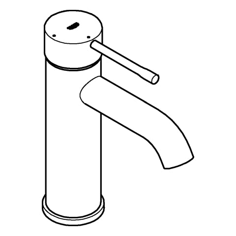 Grohe - EH-WT-Batterie ESSENCE 24179_1 Push-open-Ablaufgarnitur S-Size chrom