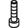 Hansgrohe - Zylinderschraube M5x25 mm
