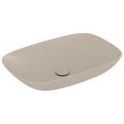 VILLEROY & BOCH - Aufsatzwaschbecken Loop&Friends 620x 420mm Rechteck m. ÜL. Almond CeramicPlus