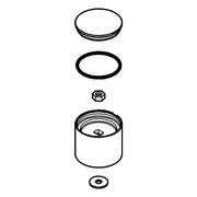 Grohe - Umstellknopf 46585 velvet black