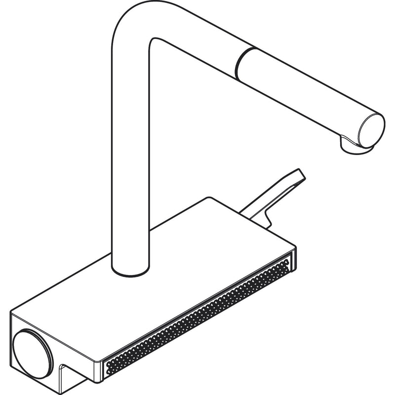 Hansgrohe - Spültischmischer 250 Aquno Select M81 Ausziehauslauf 2jet chrom