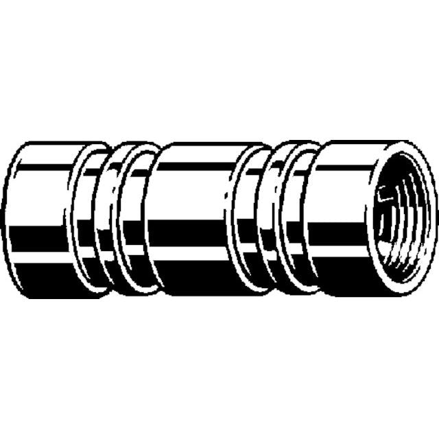 Viega - Muffe GEOPRESS G 9615G 32mm Rotguss