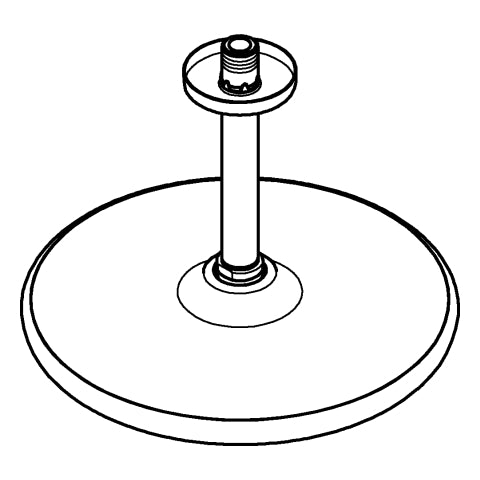Grohe - Kopfbrausenset Tempesta 250 26669 Deckenauslass 142mm matte black