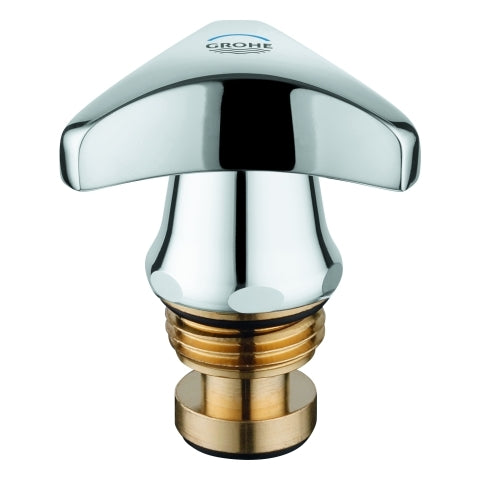Grohe - Oberteil mit Trecorn Griff 11101 Markierung blau 1/2 chrom