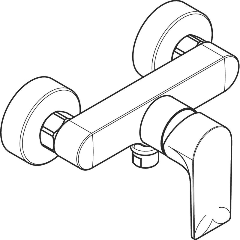 Hansgrohe - Brausemischer Aufputz Rebris E MSW
