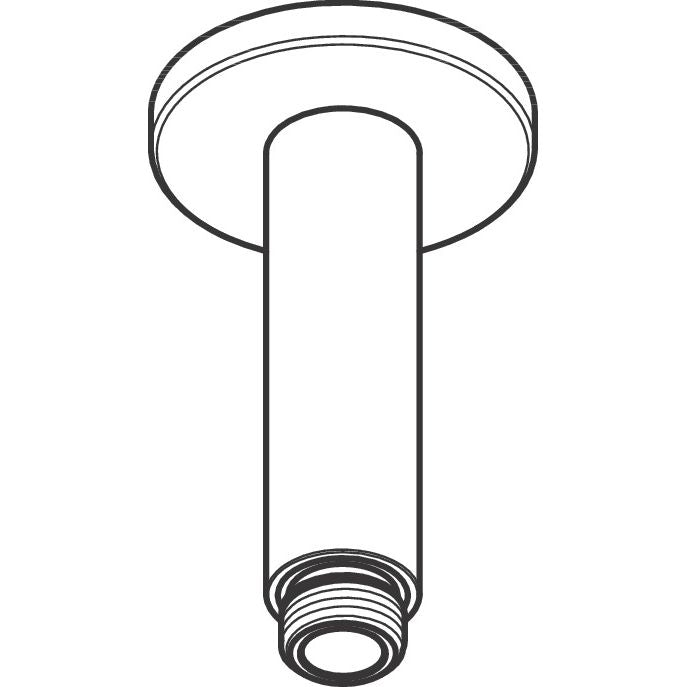 Hansgrohe - Decken-Anschlussstück VERNIS Blend DN15 100mm mattschwarz