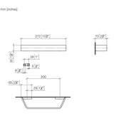 Dornbracht - Wannengriff CL.1 83020705 chrom