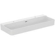 Ideal Standard - Waschtisch CONCA, 2 Hl., m.Ül., 1200x450x165mm, Weiß mit IdealPlus