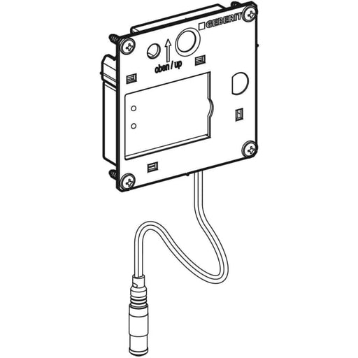 Geberit Vertriebs - Elektronikmodul für Urinal-Strg. UP verd., Netzbetrieb, Kabel schwarz