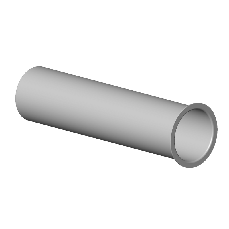 Dornbracht - Rohr Ersatzteile 092820055 D.38x129mm platin gebürstet
