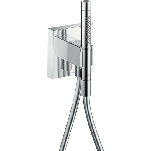 Hansgrohe - Schlauchanschluss und Brausenhalter Axor Starck Organic chrom