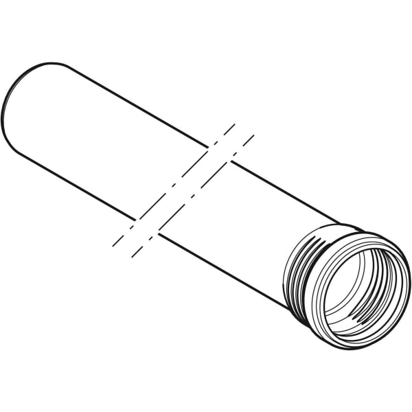 Geberit Vertriebs - Silent-Pro Rohr mit Muffe d75mm L15cm