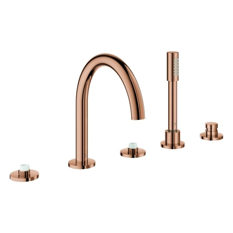 Grohe - 5-L-Wannenkombin. Atrio Private C. 25224 für Hebelgriffe warm sunset