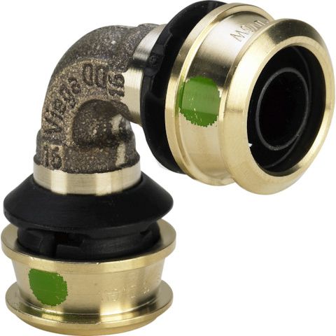 Viega - Winkelkupplung RAXOFIX 5316 25mm Siliziumbronze 90 Grad