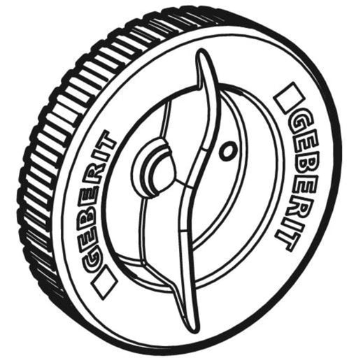 Geberit Vertriebs - Silent-PP Deckel f.Reinigungsrohr 110 241784001