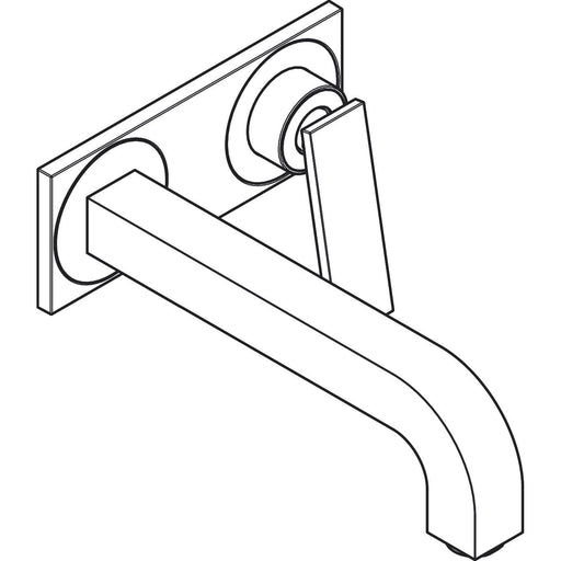 Hansgrohe - Waschtischmischer UP AXOR Citterio FS Hebelgr.l.Aus.u.Pla.Rautenschliff chr