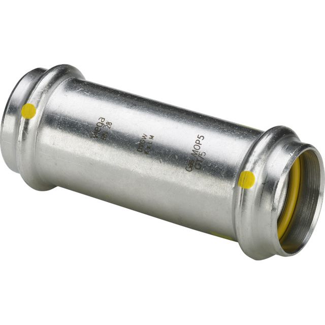 Viega - Schiebemuffe SANPRESS Inox G 0215.5 Gas 54mm Edelstahl
