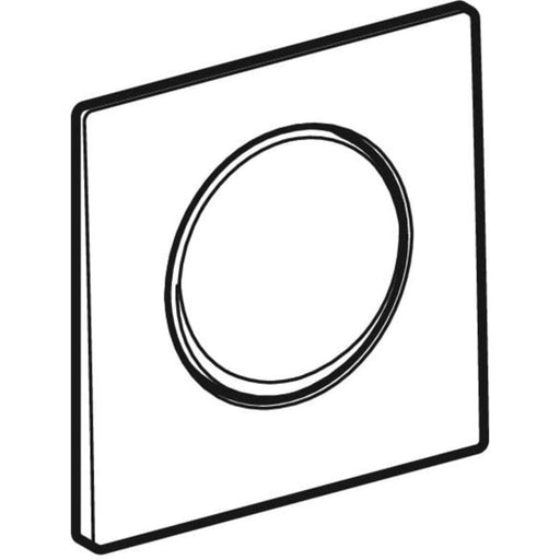 Geberit Vertriebs - BetPl. Mambo zu UR-Strg. mit pneumatischer Sp-Ausl. Edelstahl