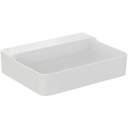 Ideal Standard - Waschtisch CONCA, o.Hl., o.Ül., 600x450x145mm, Weiß mit IdealPlus