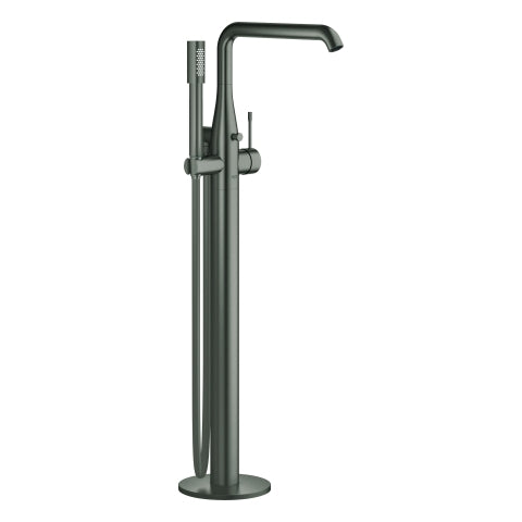 Grohe - EH-Wannenbatterie ESSENCE 25248_1 Bodenmontage FMS hard graphite gebürstet