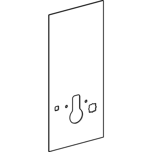 Geberit Vertriebs - Frontverkleidung zu Monolith Sanitär- modul für AquaClean 114cm Glas umbra