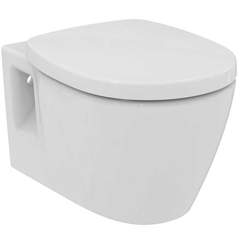 Ideal Standard - WC-Paket CONNECT spülrandlos mit WC-Sitz SC
